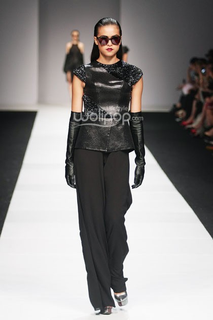 Ivan Gunawan Kedjora. Jakarta Fashion Week 2015 at Senayan City. Jakarta. [Foto: Mohammad Abduh/Wolipop]