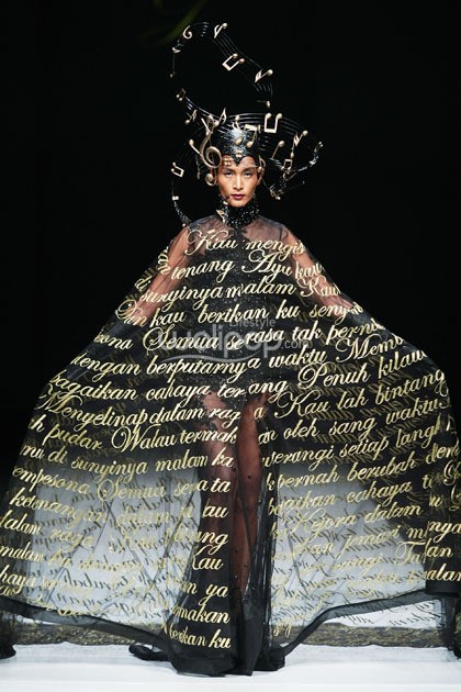 Ivan Gunawan Kedjora. Jakarta Fashion Week 2015 at Senayan City. Jakarta. [Foto: Mohammad Abduh/Wolipop]