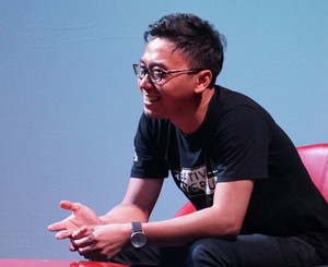 Video Mapping Karya Anak Bandung Berkibar di Moskow