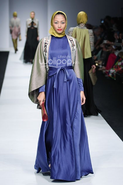 Kurzien Karzai 8 Infinite Capsule Collection Asosiasi Perancang Pengusaha Muda Indonesia. Jakarta Fashion Week 2015 at Senayan City. Jakarta. (Foto: Mohammad Abduh/Wolipop)