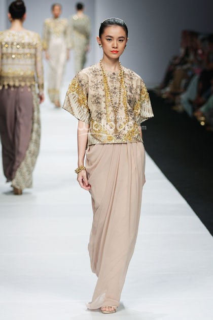 Khanaan 8 Infinite Capsule Collection Asosiasi Perancang Pengusaha Muda Indonesia. Jakarta Fashion Week 2015 at Senayan City. Jakarta. [Foto: Mohammad Abduh/Wolipop]