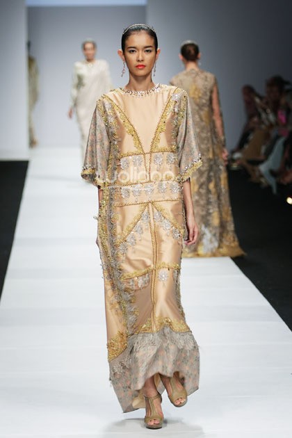 Khanaan 8 Infinite Capsule Collection Asosiasi Perancang Pengusaha Muda Indonesia. Jakarta Fashion Week 2015 at Senayan City. Jakarta. [Foto: Mohammad Abduh/Wolipop]