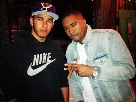 Lewis Hamilton Siap Rilis Album Bareng Nas?