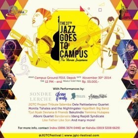 Antrean Penonton Masih Menyemut di Jazz Goes To Campus 2014