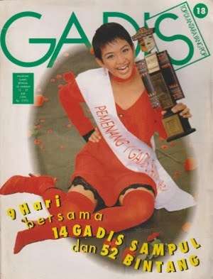 Ira Riswana saat masih menjadi Gadis Sampul