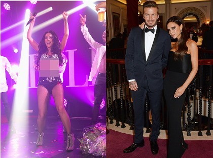 Tulisa Seksi Tampil di Klub Gay, Serasinya David dan Victoria Beckham