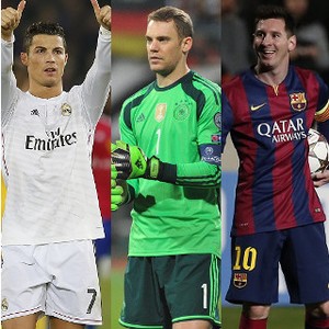 Messi, Ronaldo, dan Neuer Finalis Ballon dOr 2014