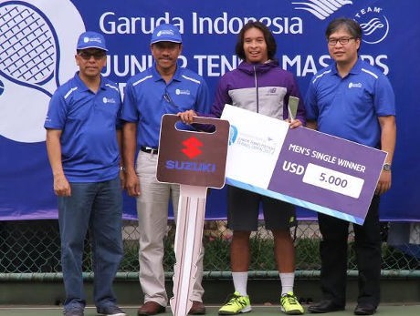 Juara Garuda Indonesia Tennis Open, Christopher dan Lavinia Dapat Bonus Mobil
