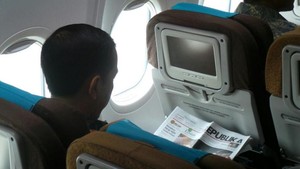 Jokowi dan Nomor Kursi 44 di Pesawat Komersil