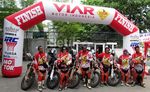 Viar Tuntaskan Etape Kedua Jelajah Indonesia