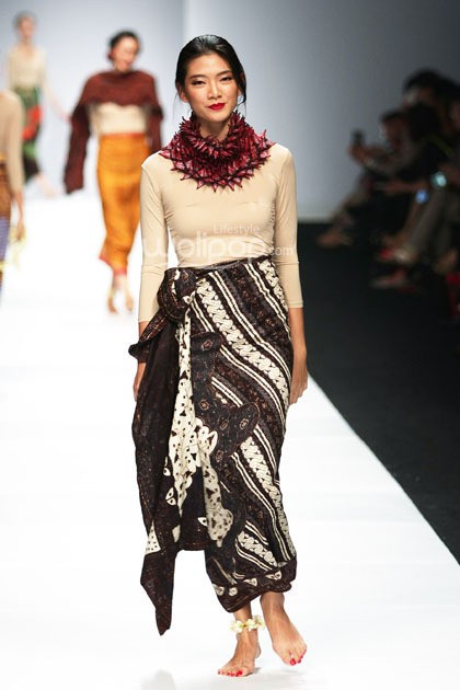 BINhouse by Obin Saya Adalah Indonesia, Jakarta Fashion Week 2015 at Senayan City. Jakarta. (Foto: Mohammad Abduh/Wolipop)