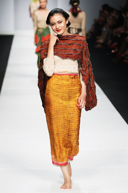 BINhouse by Obin Saya Adalah Indonesia, Jakarta Fashion Week 2015 at Senayan City. Jakarta. (Foto: Mohammad Abduh/Wolipop)