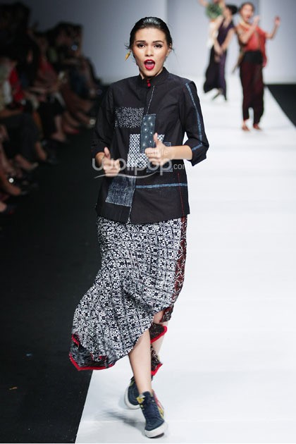 BINhouse by Obin Saya Adalah Indonesia, Jakarta Fashion Week 2015 at Senayan City. Jakarta. (Foto: Mohammad Abduh/Wolipop)