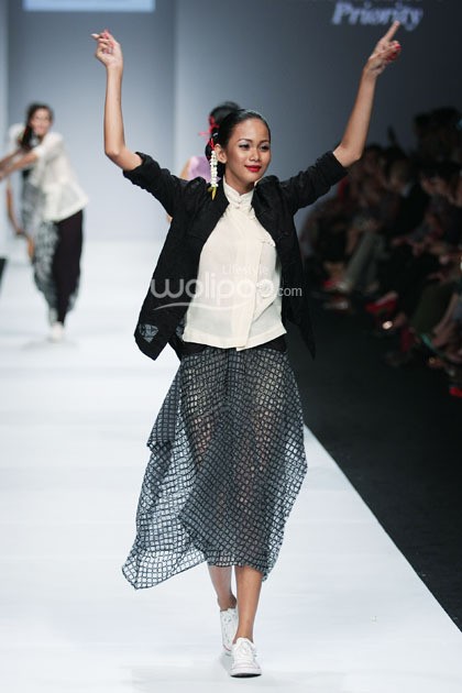 BINhouse by Obin Saya Adalah Indonesia, Jakarta Fashion Week 2015 at Senayan City. Jakarta. (Foto: Mohammad Abduh/Wolipop)