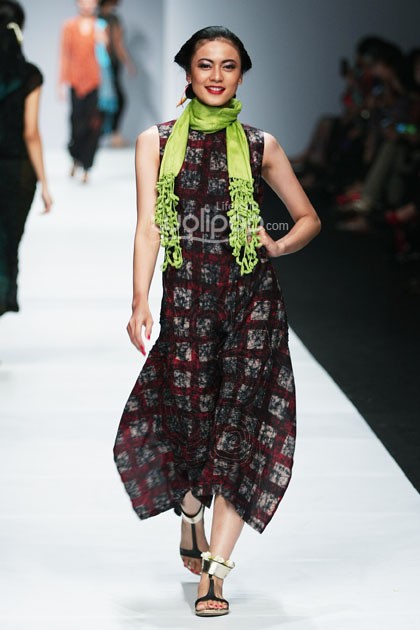 BINhouse by Obin Saya Adalah Indonesia, Jakarta Fashion Week 2015 at Senayan City. Jakarta. (Foto: Mohammad Abduh/Wolipop)
