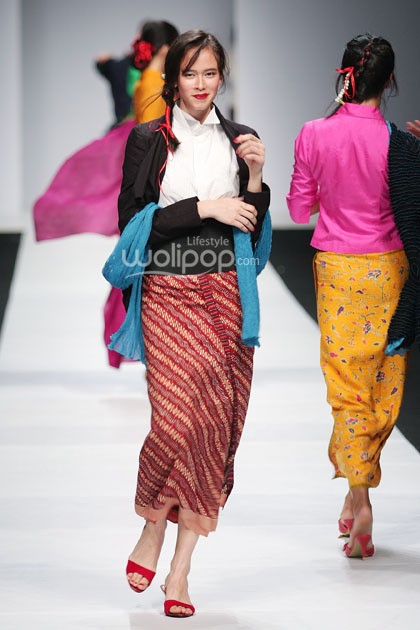BINhouse by Obin Saya Adalah Indonesia, Jakarta Fashion Week 2015 at Senayan City. Jakarta. (Foto: Mohammad Abduh/Wolipop)