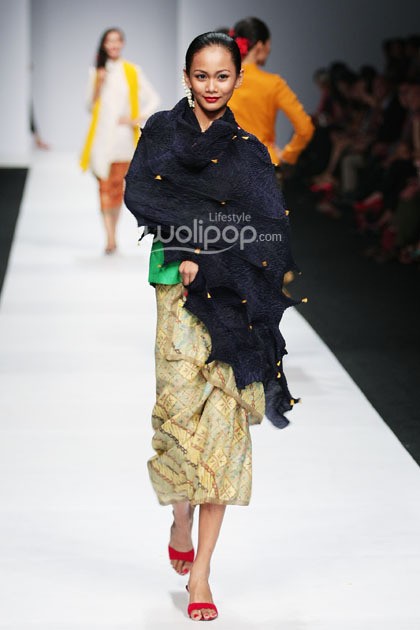 BINhouse by Obin Saya Adalah Indonesia, Jakarta Fashion Week 2015 at Senayan City. Jakarta. (Foto: Mohammad Abduh/Wolipop)