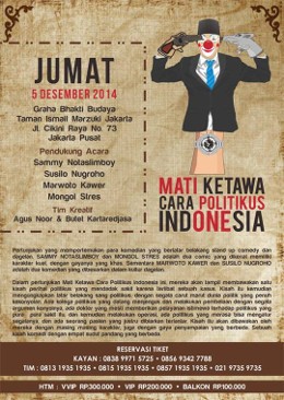 Mati Ketawa Cara Politikus Indonesia Sajikan Stand Up Comedy dan Dagelan