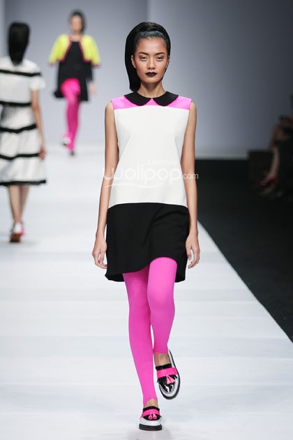 Gregorius Vici 8 Infinite Capsule Collection Asosiasi Perancang Pengusaha Muda Indonesia. Jakarta Fashion Week 2015 at Senayan City. Jakarta. (Foto: Mohammad Abduh/Wolipop)