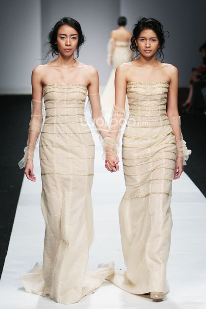 Veronika Vidyanita 8 Infinite Capsule Collection Asosiasi Perancang Pengusaha Muda Indonesia, Jakarta Fashion Week 2015 at Senayan City. Jakarta. (Foto: Mohammad Abduh/Wolipop)