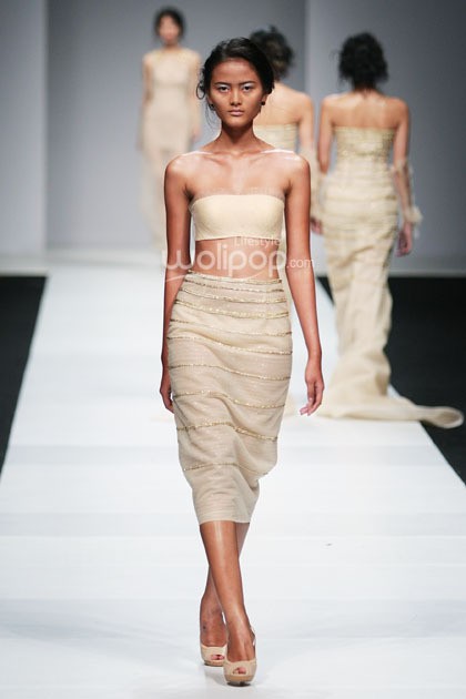 Veronika Vidyanita 8 Infinite Capsule Collection Asosiasi Perancang Pengusaha Muda Indonesia, Jakarta Fashion Week 2015 at Senayan City. Jakarta. (Foto: Mohammad Abduh/Wolipop)