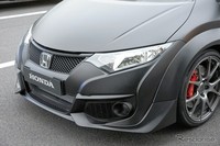 Sexy Black Honda Civic Type R
