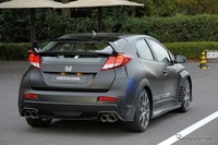 Sexy Black Honda Civic Type R
