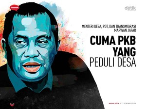 Menteri Desa, PDT, dan Transmigrasi Marwan Jafar: Cuma PKB yang Peduli Desa