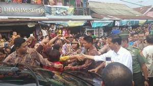 Pelabuhan Kumai Jadi Lokasi Terakhir Blusukan Jokowi di Kalteng