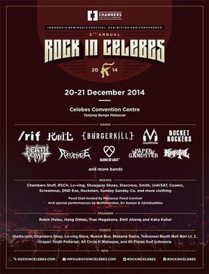 Tanpa Band Internasional, Rock in Celebes 2014 Akan Total Tampilkan Aksi Lokal