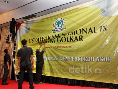 Mengintip Persiapan Munas Golkar Tandingan