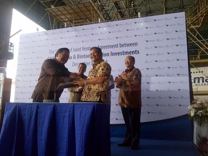 Selain di Bandara Soetta, Garuda Buka Bengkel Pesawat Baru di Bintan