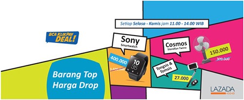 BCA KlikPay Deal! Barang Top, Harga Drop (Periode I : 9 - 11 Desember 2014)