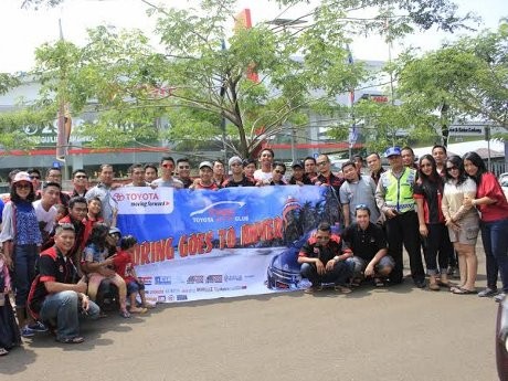 Komunitas Toyota Agya Touring ke Anyer