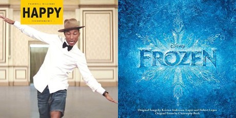 Pharrell Williams dan Frozen Terlaris di iTunes 2014