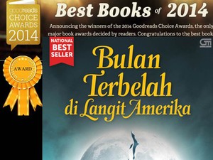 Bulan Terbelah di Langit Amerika Raih Anugerah Pembaca Indonesia