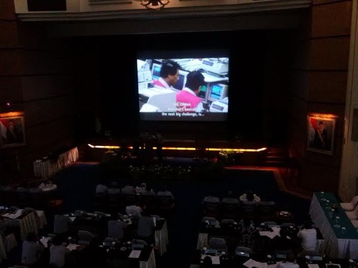 Buka Rapat Kerja Kemenhub, Jonan Pilih Putar Film