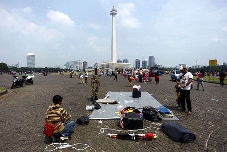 Ahok: Beking PKL Monas itu Aparat Juga, Sudah Dilaporkan ke Polisi