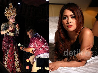 Syahrini Dilamar di Bali, Pose Sensual Audrey Calcia di Ranjang