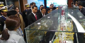 Jokowi Kagum dengan Perusahaan Pembuat Kapal Milik Korsel