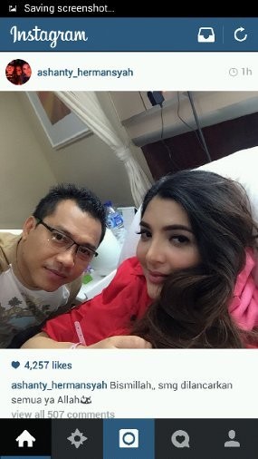 Ashanty Segera Melahirkan, Anang Setia Mendampingi