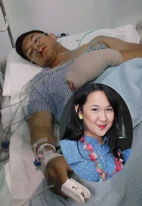 Fero Walandouw Kecelakaan Syuting, Priscil Blink Setia Temani di RS