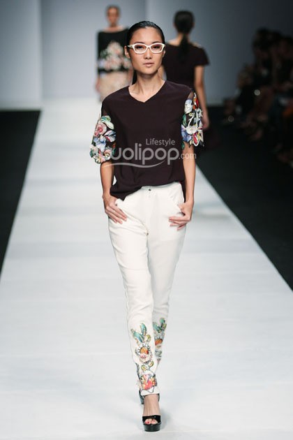 Mel Ahyar Senayan City. Jakarta Fashion Week 2015 at Senayan City. Jakarta. [Foto: Mohammad Abduh/Wolipop]