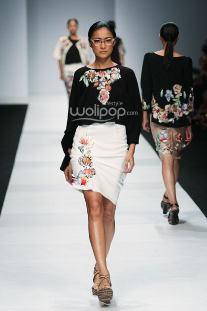 Mel Ahyar Senayan City. Jakarta Fashion Week 2015 at Senayan City. Jakarta. [Foto: Mohammad Abduh/Wolipop]