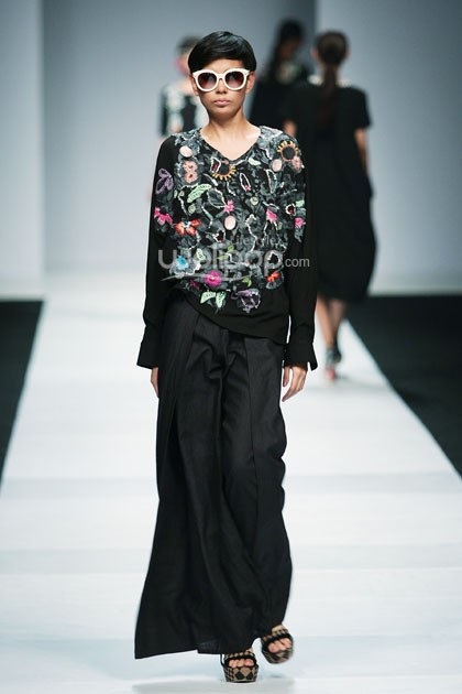 Mel Ahyar Senayan City. Jakarta Fashion Week 2015 at Senayan City. Jakarta. [Foto: Mohammad Abduh/Wolipop]