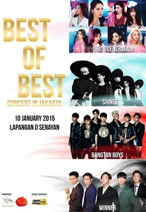 Konser Best of Best in Jakarta Diundur, Tiket yang Sudah Dibeli Bisa Refund