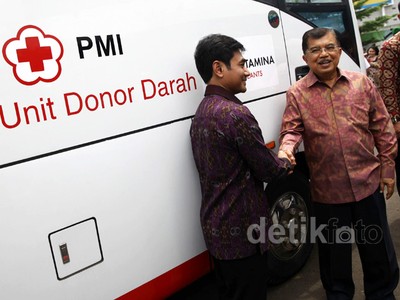 PMI Terima Bantuan