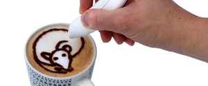 Dengan Pena Ini, Latte Art Cantik Bisa Dibuat Sendiri