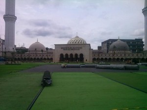 Wajah Baru Terkini Taman Alun-alun Bandung