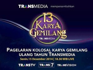 Siap-siap Saksikan Keseruan 13 Karya Gemilang Transmedia Malam Ini!